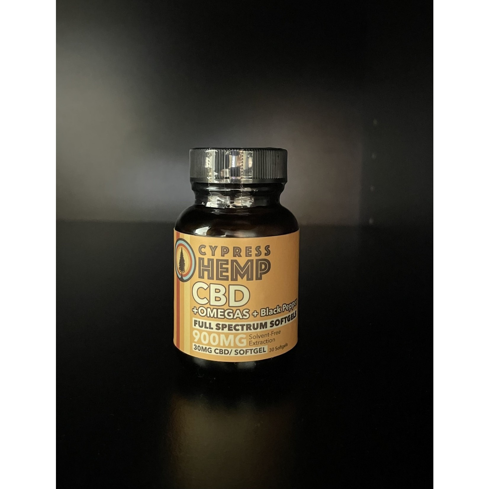 Cypress Hemp Cypress CBD + Omegas 900mg Full Spectrum Softgels