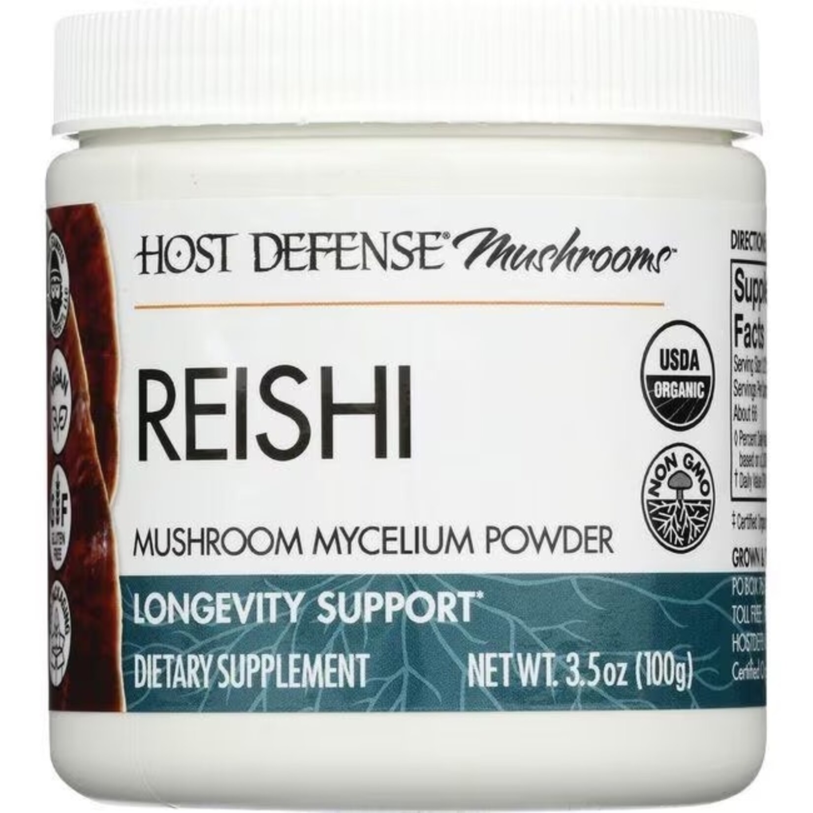 Host Defense Host Defense Reishi Mushroom Powder 3.5oz