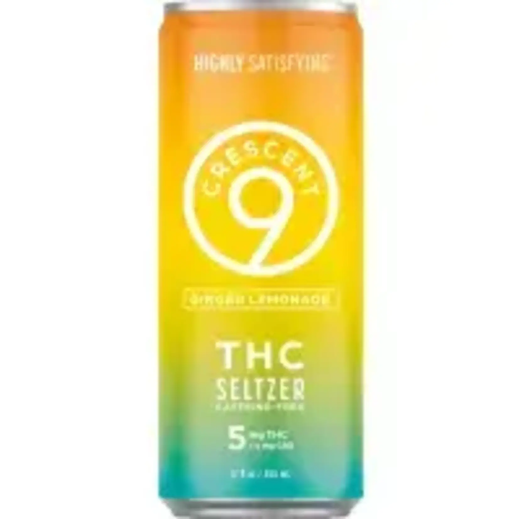 Crescent Canna Crescent 5mg Delta 9 : 4mg CBD Ginger Lemonade Seltzer 12oz