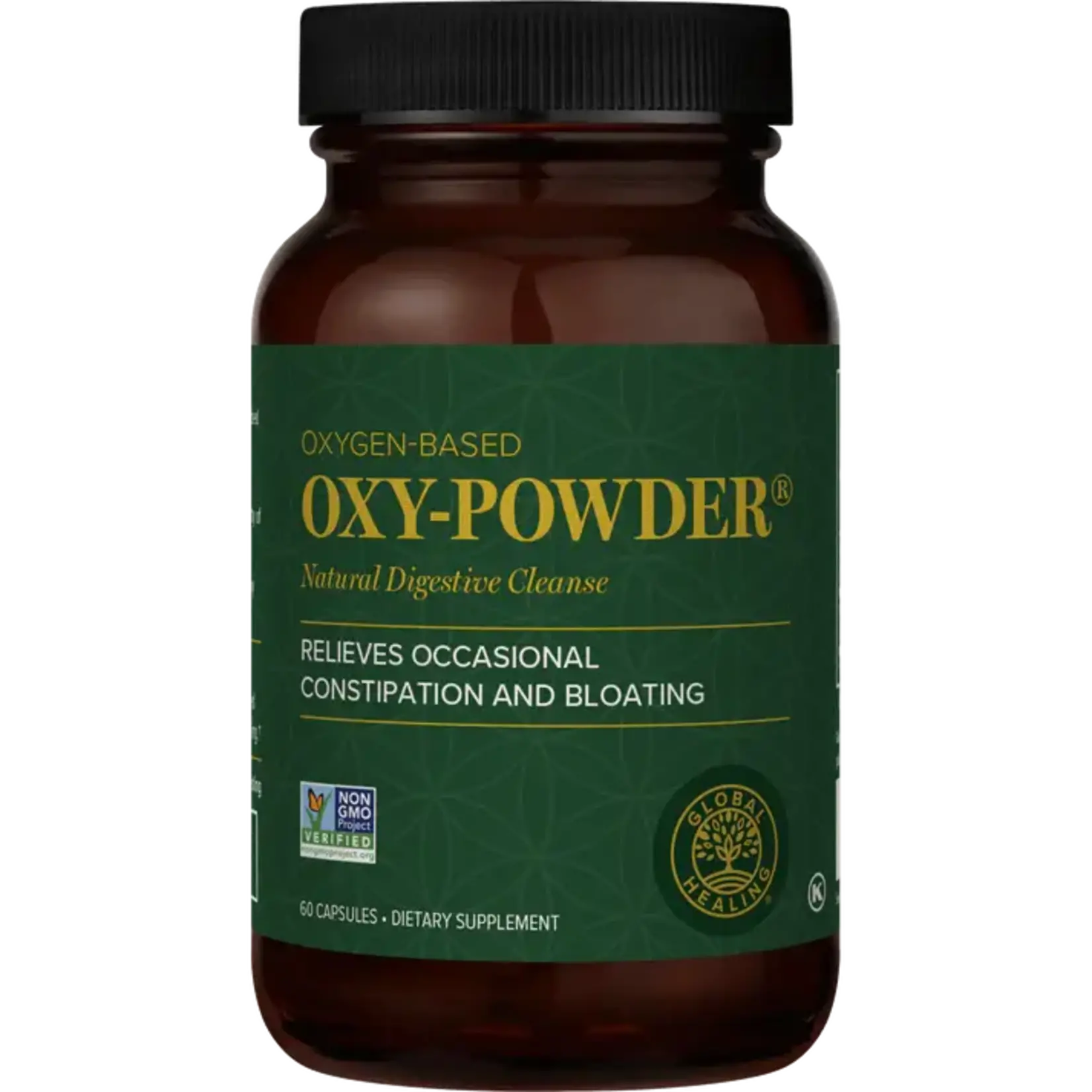 Global Healing Global Healing OXY-POWDER Natural Digestive Cleanse 60ct