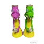 Panhandle Wholesale Alligator 11" Hand Painted Beaker Water pipe