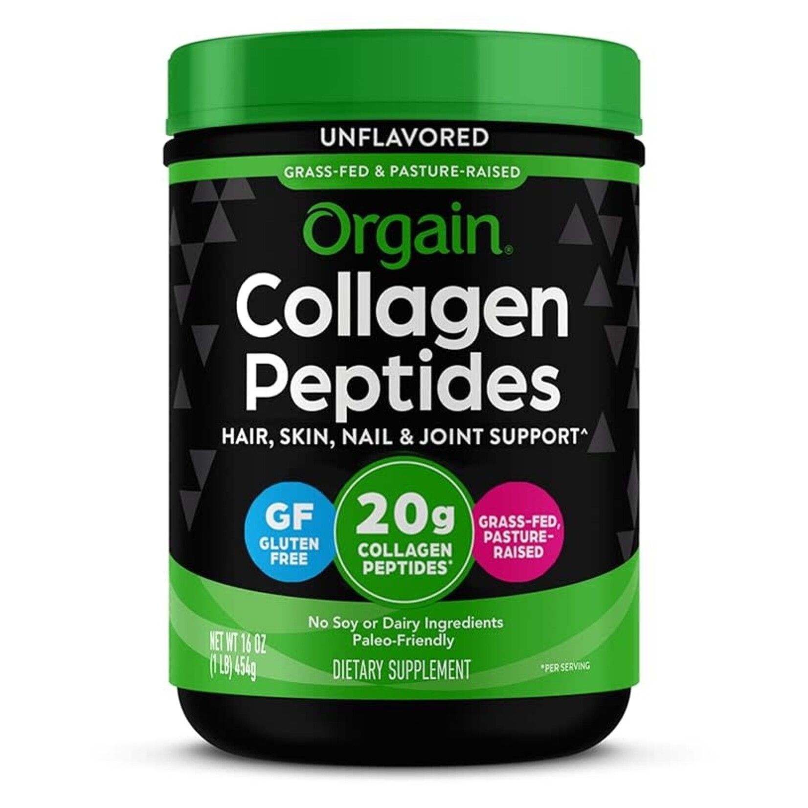 Orgain Collagen Peptides unflavored 16oz