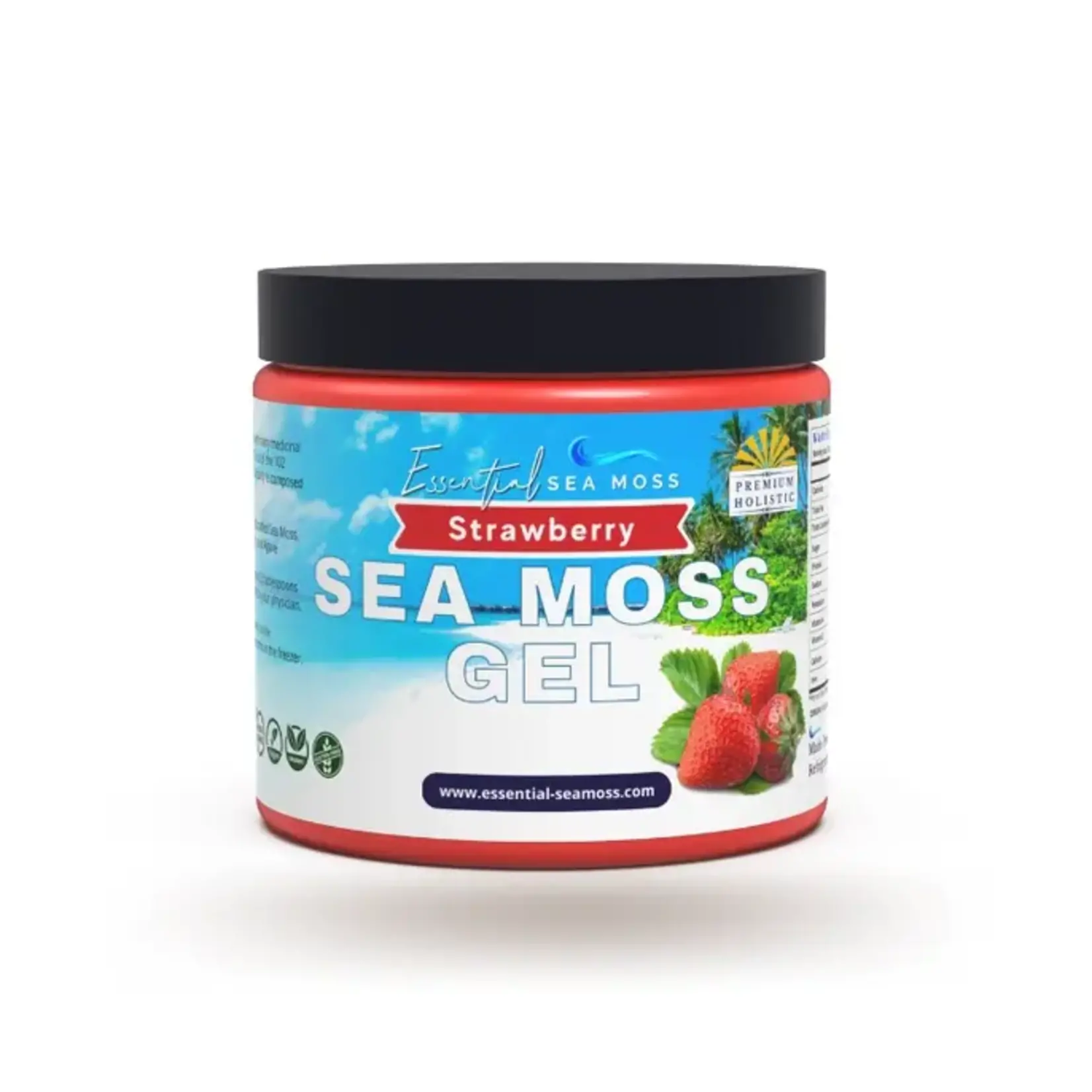 Essential Sea Moss Essential Sea Moss Fruit Infused Strawberry 32oz