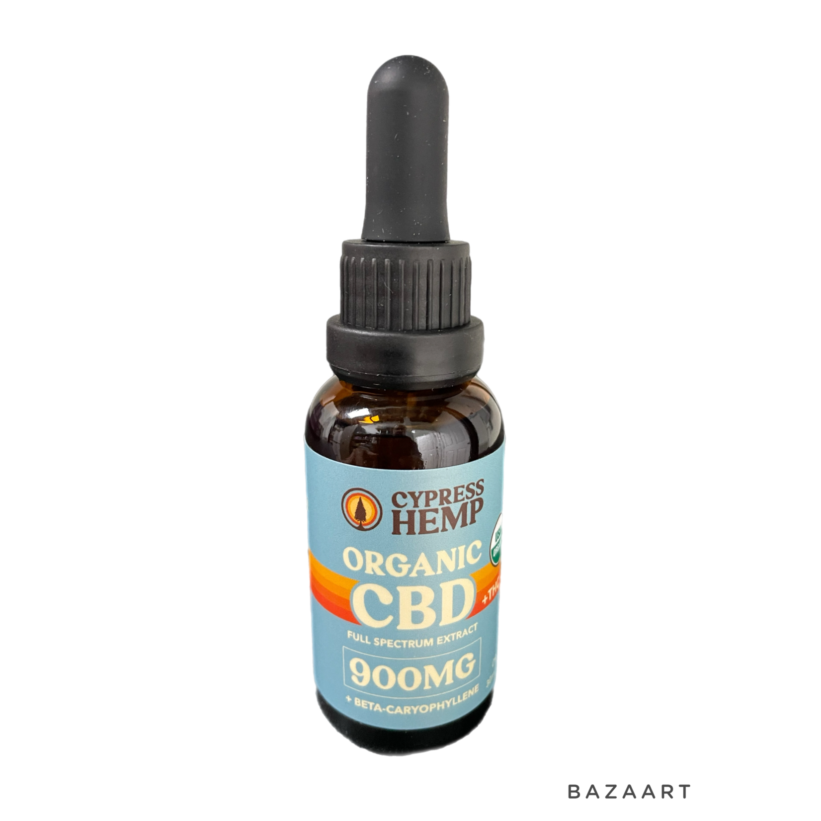 Cypress Hemp Cypress Hemp USDA Organic CBD Oil + BCP 30ml
