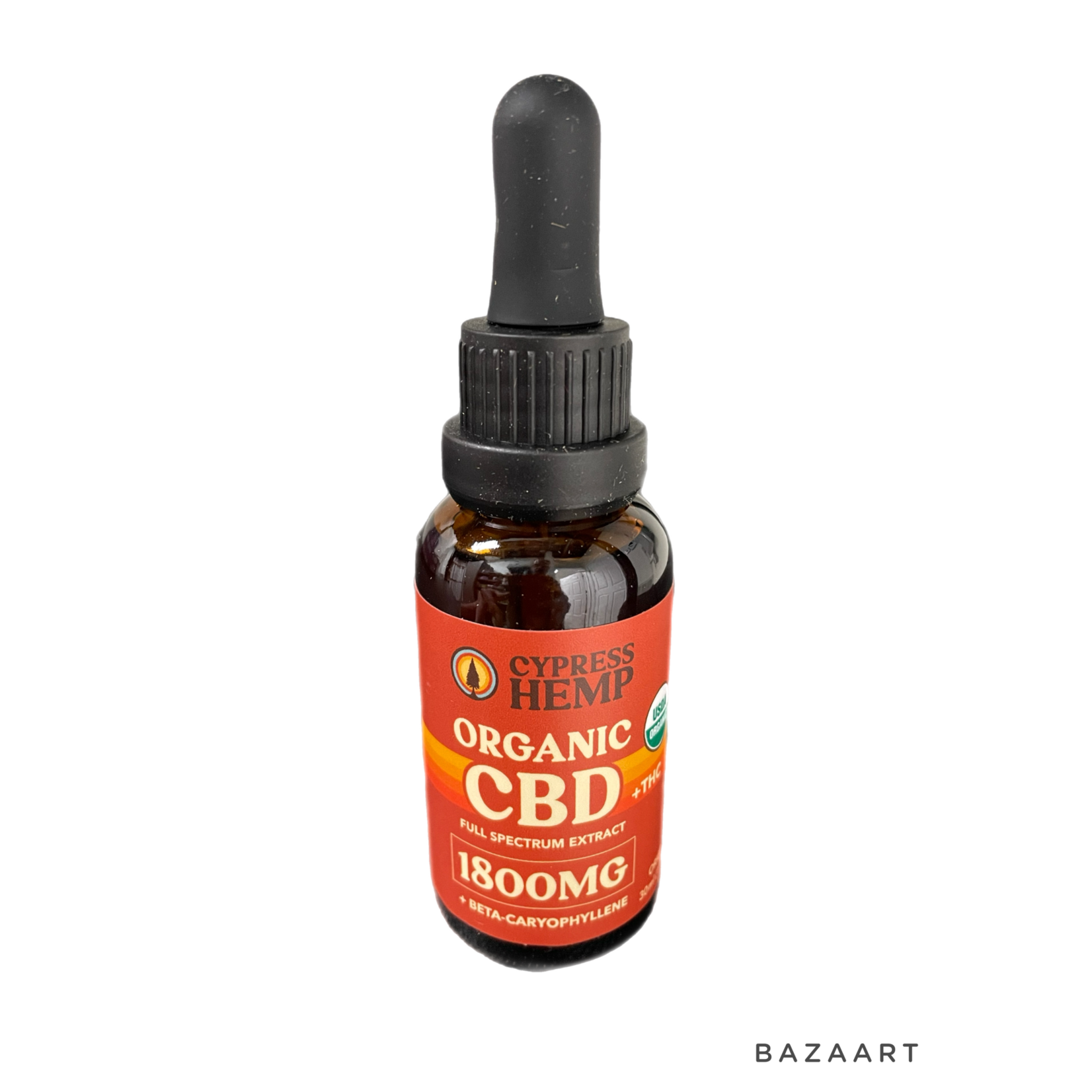 Cypress Hemp Cypress Hemp Full Spectrum Organic CBD Extract + BCP 30ml