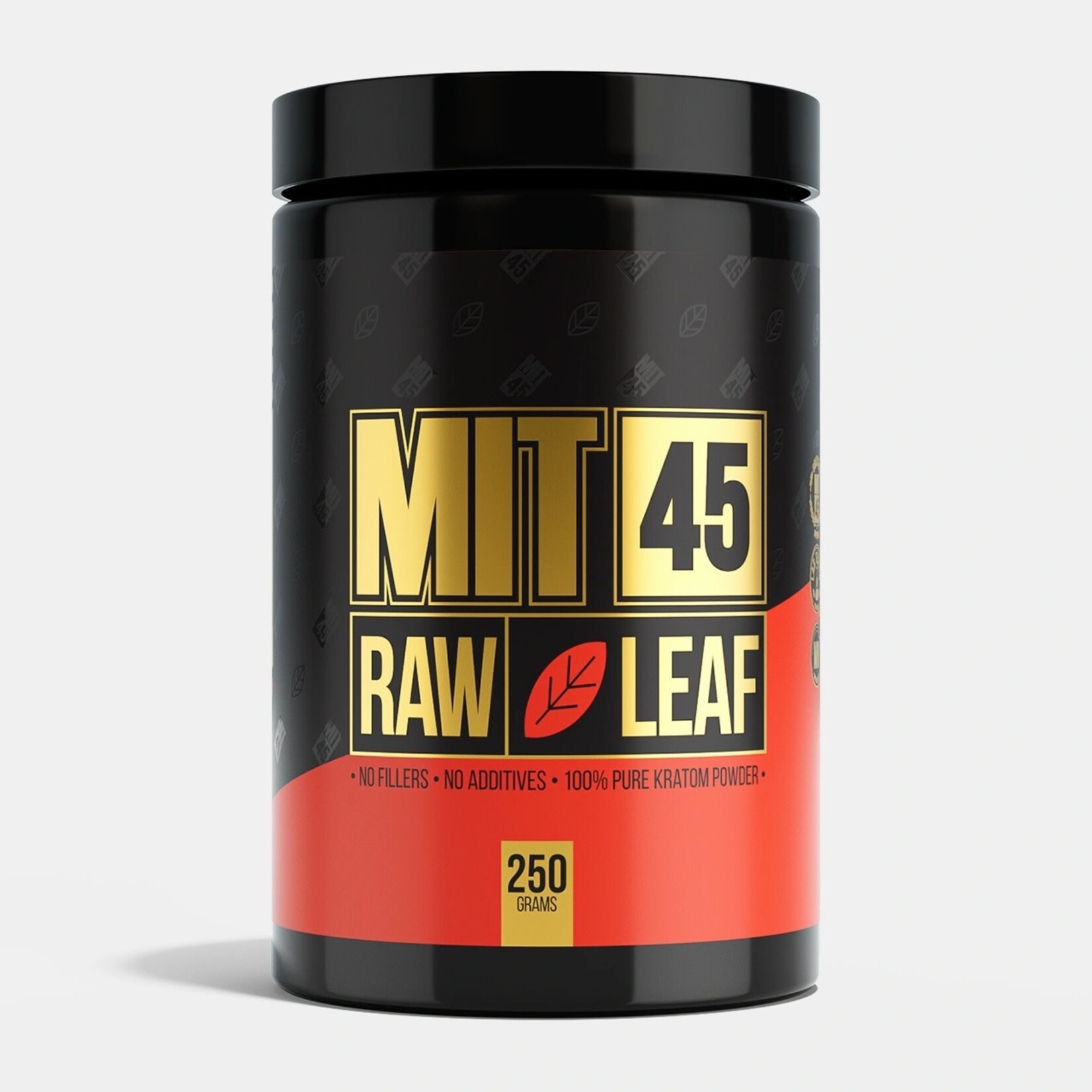 MIT45 MIT45 Raw Leaf 100% Pure Kratom Powder 250g