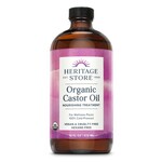 Heritage Heritage Store Organic Castor Oil 16oz