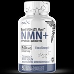 Natures Fusion Nutri NMN+ Boost NAD+ 500mg 60 Vegan Capsules