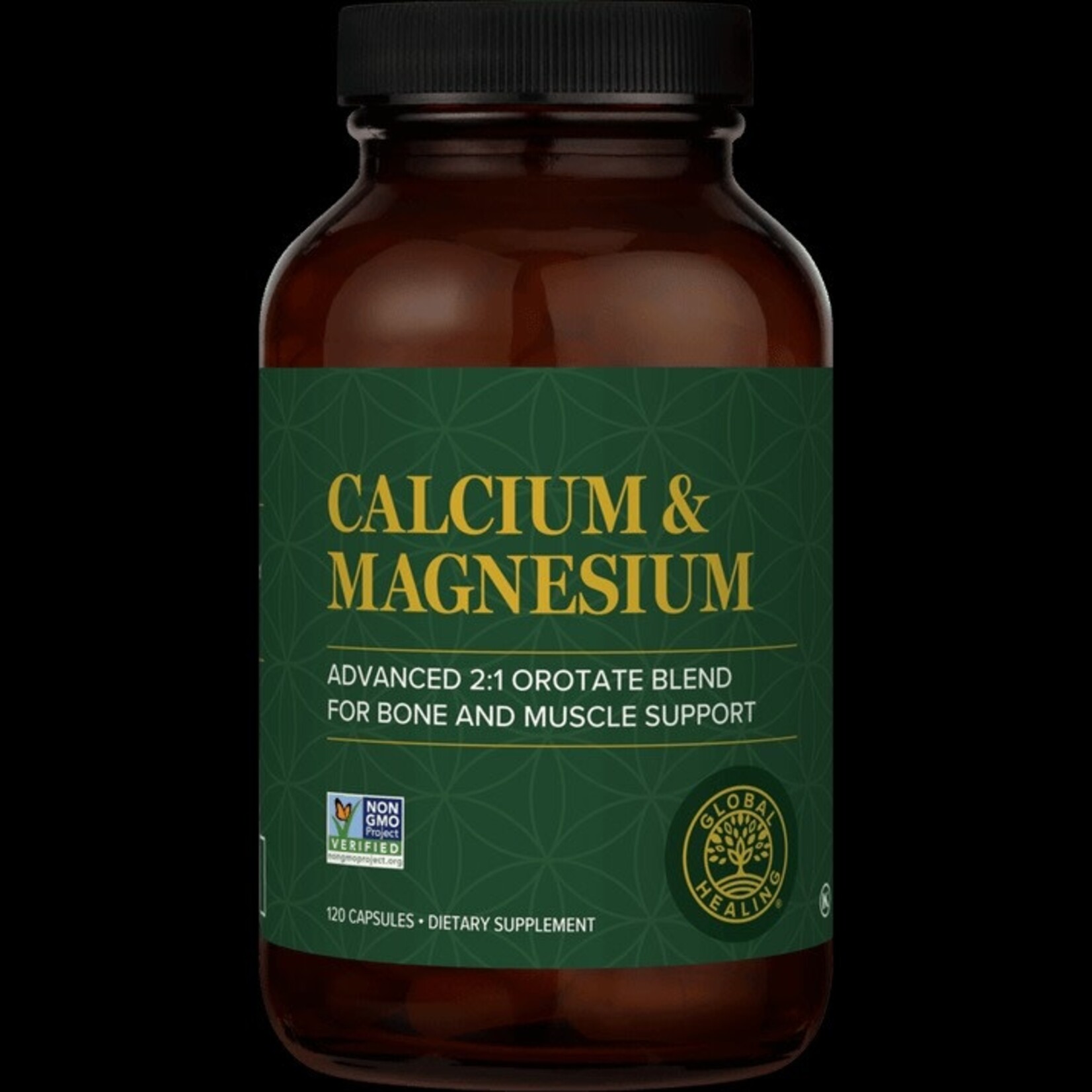 Global Healing Global Healing Calcium & Magnesium 120 capsules