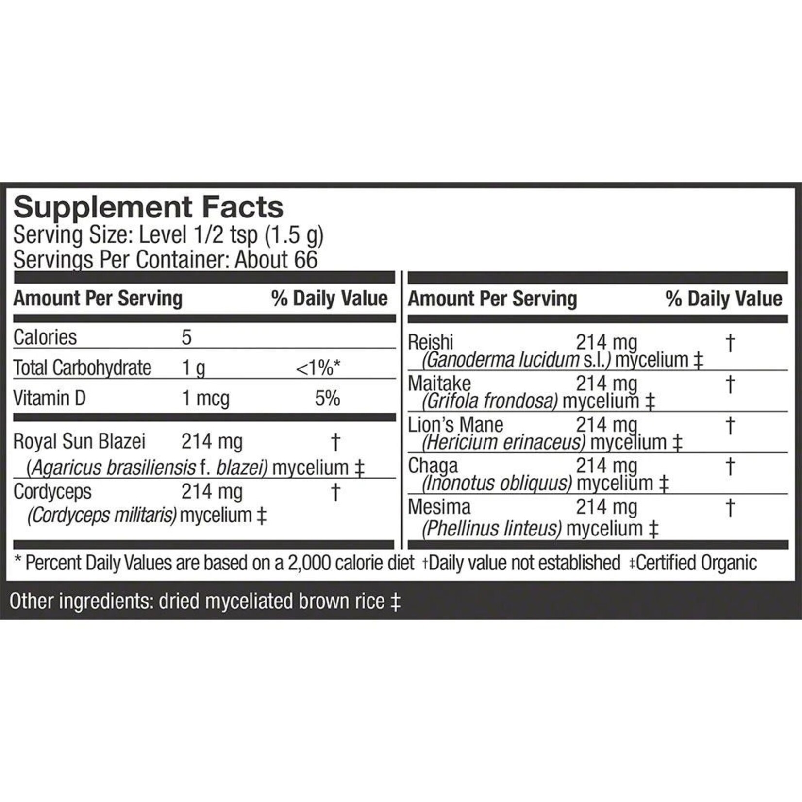 Host Defense Host Defense Stamets 7 Mushroom Powder