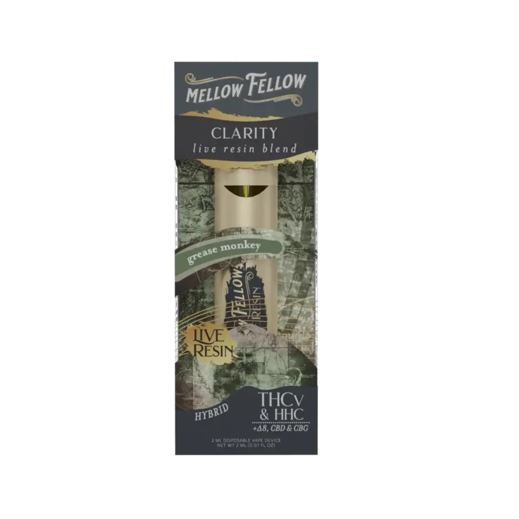 Mellow Fellow Mellow Fellow HHC Blend Disposable 2g