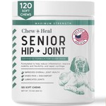 Chew & Heal Chew & Heal Senior Hip + Joint Chews 120ct