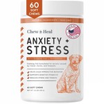 Chew & Heal Chew + Heal Anxiety Stress Supplement 60 Soft Chews