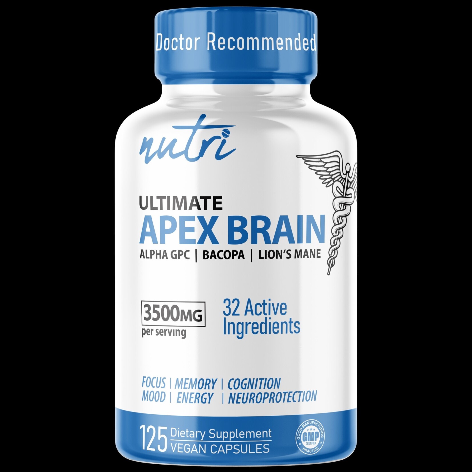 Natures Fusion Nutri Ultimate APEX Brain 125ct