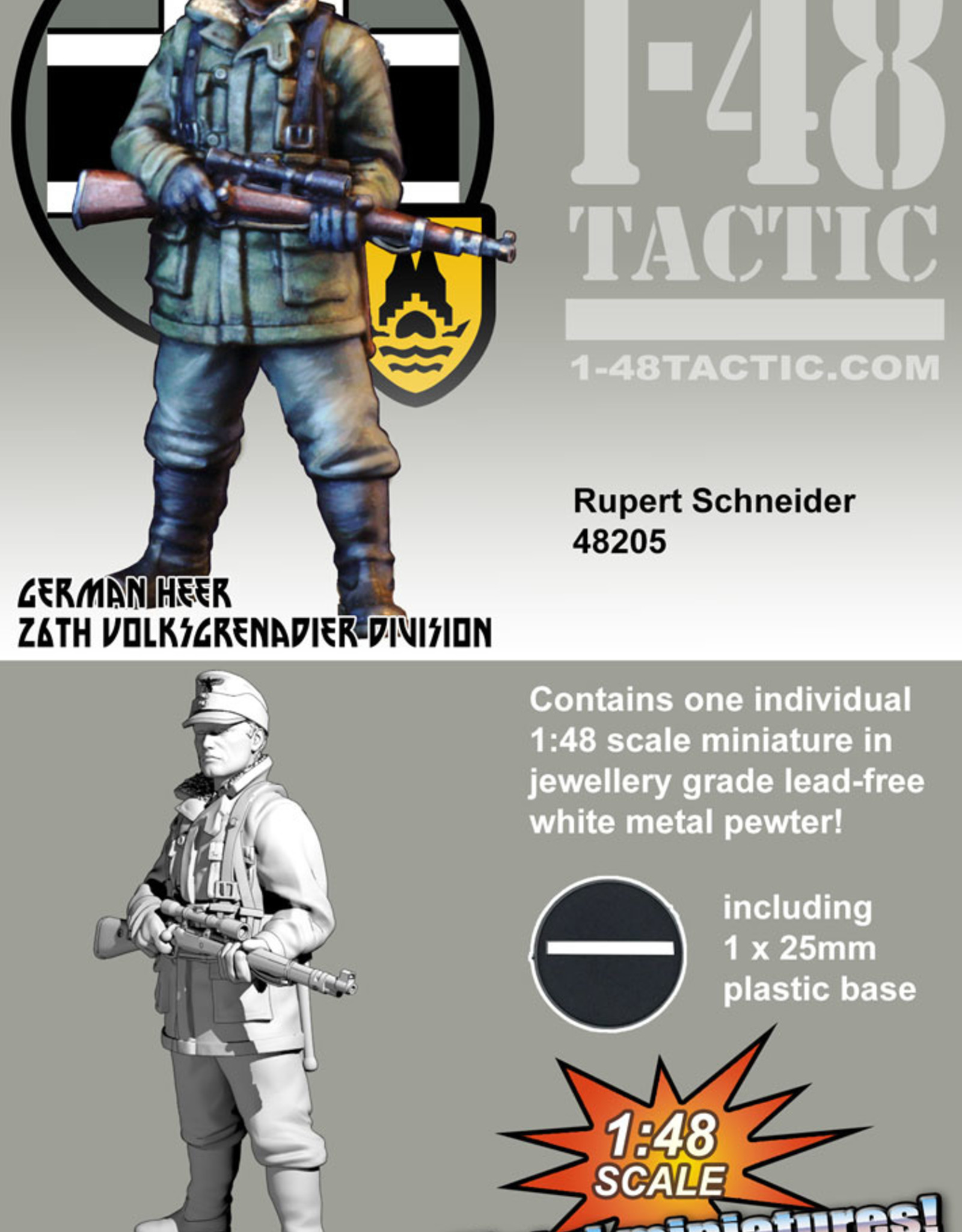 Baueda 1-48 Tactic Individual Characters