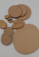 Olympian Games 3mm MDF bases (round)