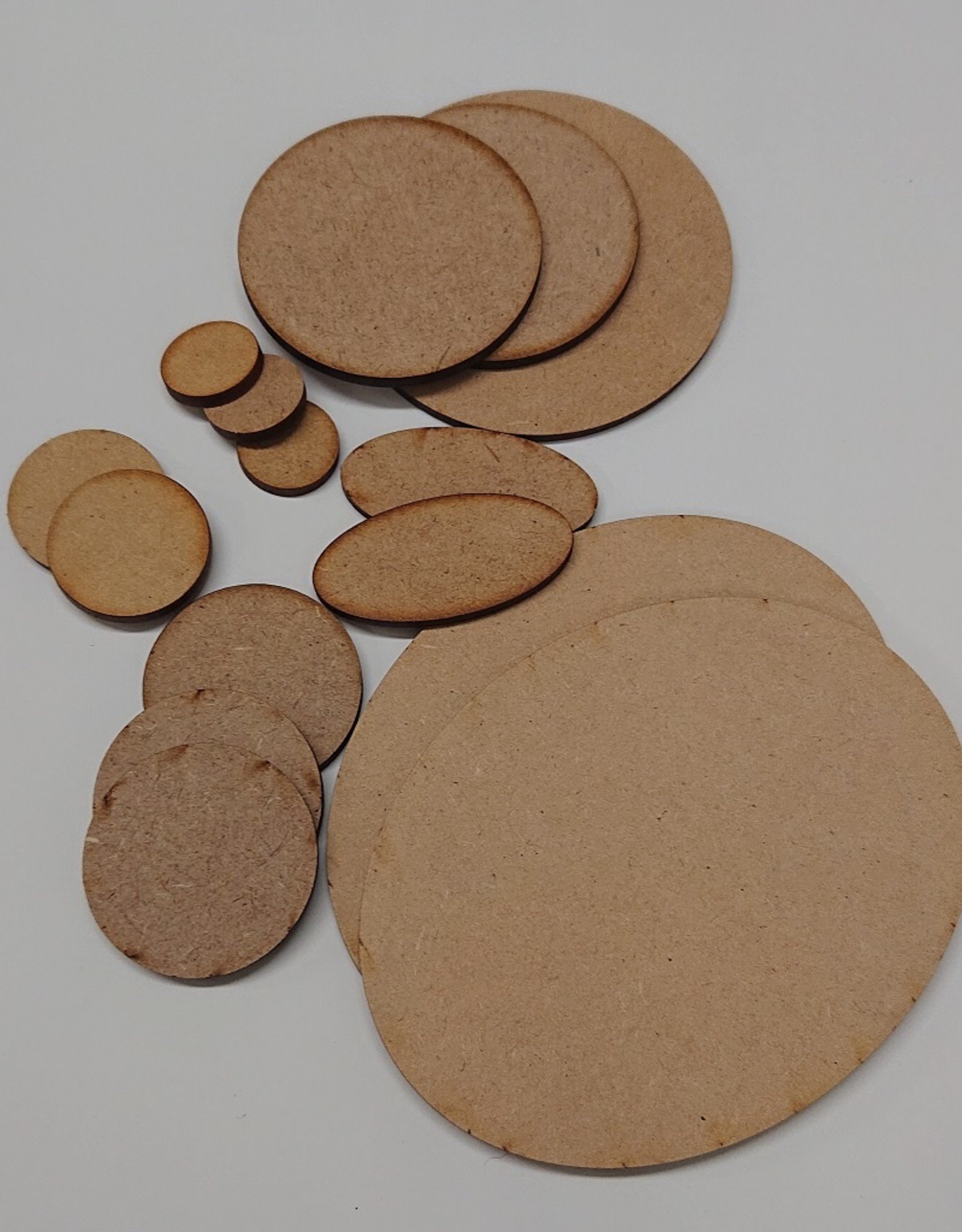 Olympian Games 3mm MDF bases (round)