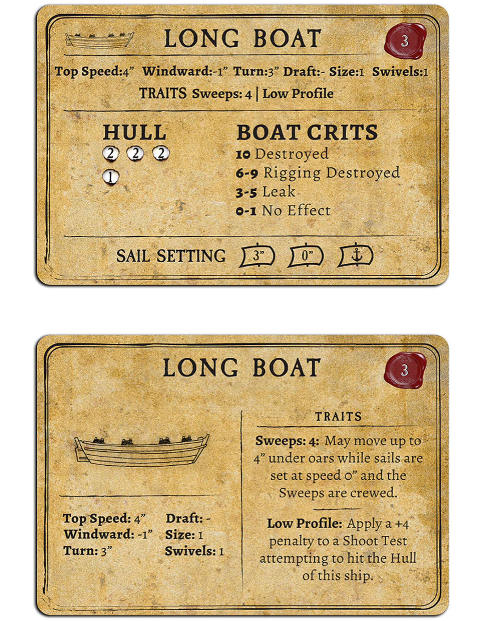 Firelock Games Longboat