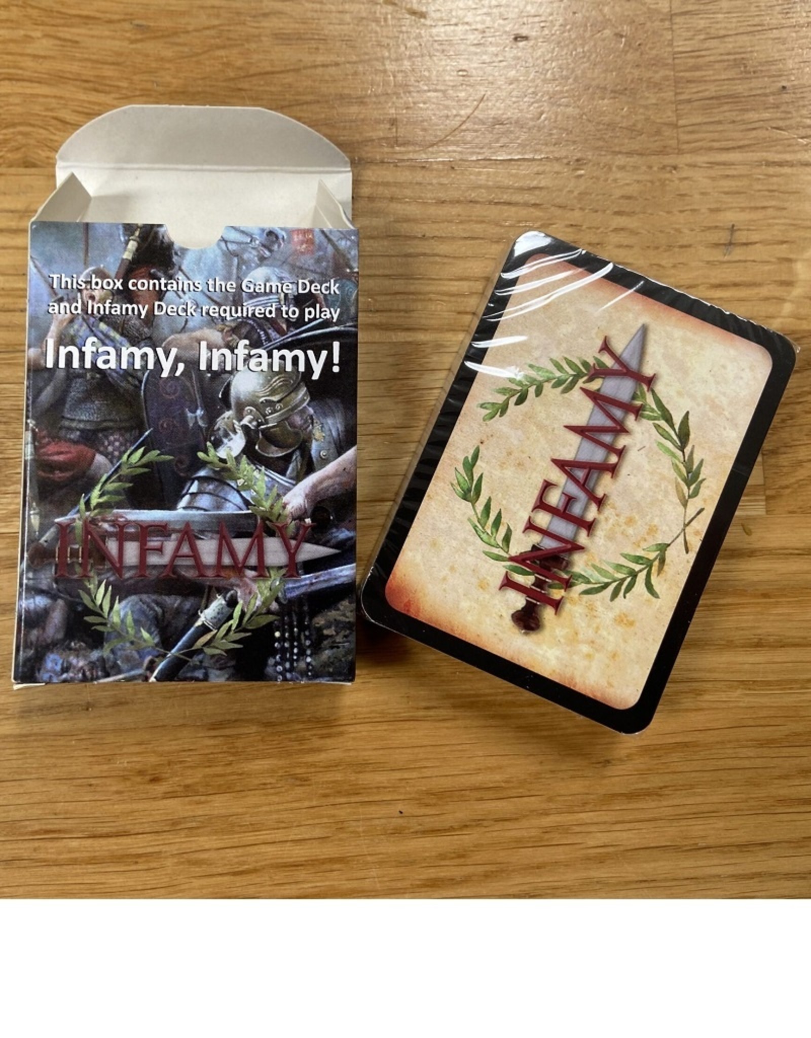 Too Fat Lardies Infamy, Infamy! (book + cards)