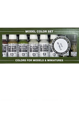 Vallejo Walls / Buildings Paint Set