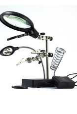 Artesania Latina Third Hand with 3 magnifiers & 5 LED lights