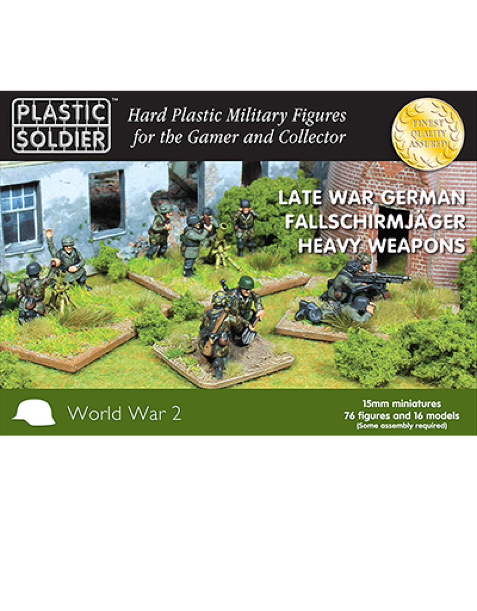 Plastic Soldier Company Late War German Fallschirmjäger Heavy Weapons