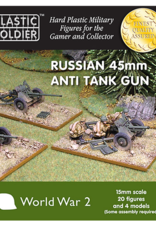 Plastic Soldier Company Russian 45mm anti tank gun