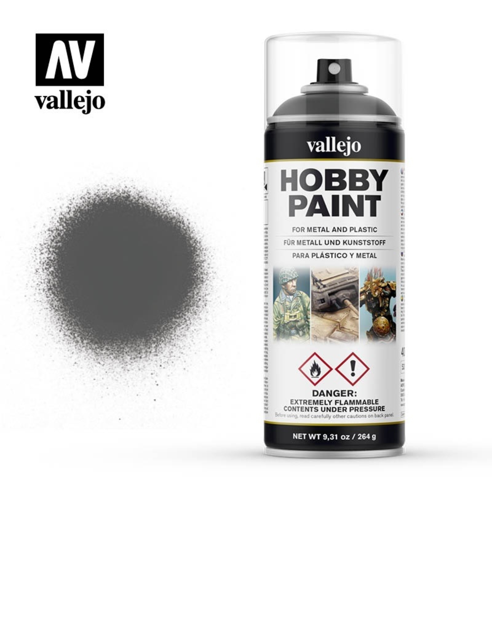 Vallejo UK Bronze Green spray paint