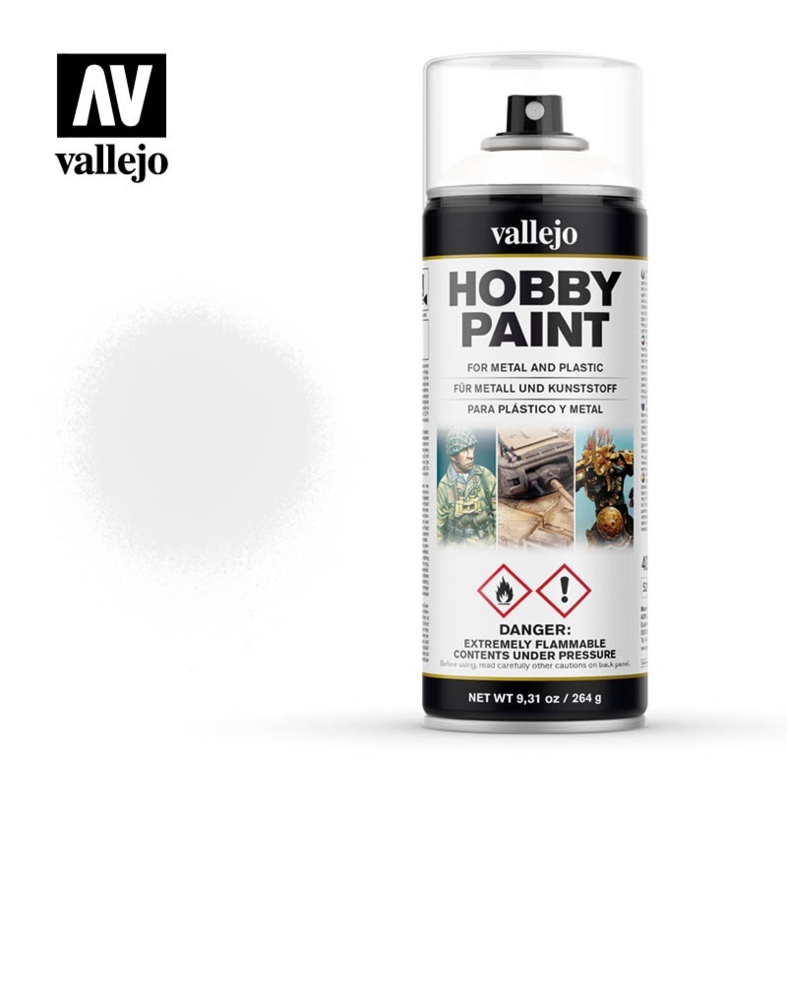 Vallejo White spray paint