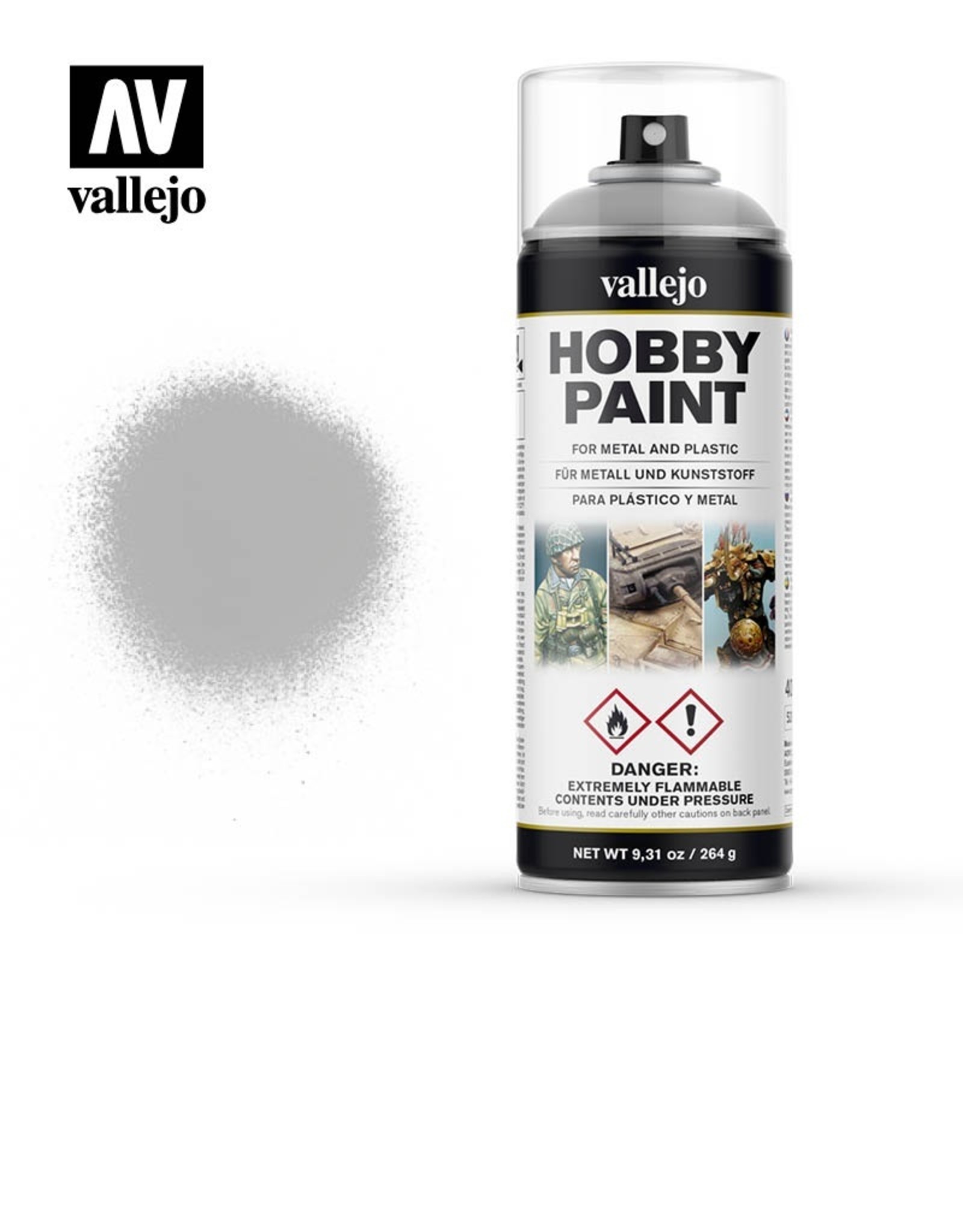 Vallejo Grey spray paint