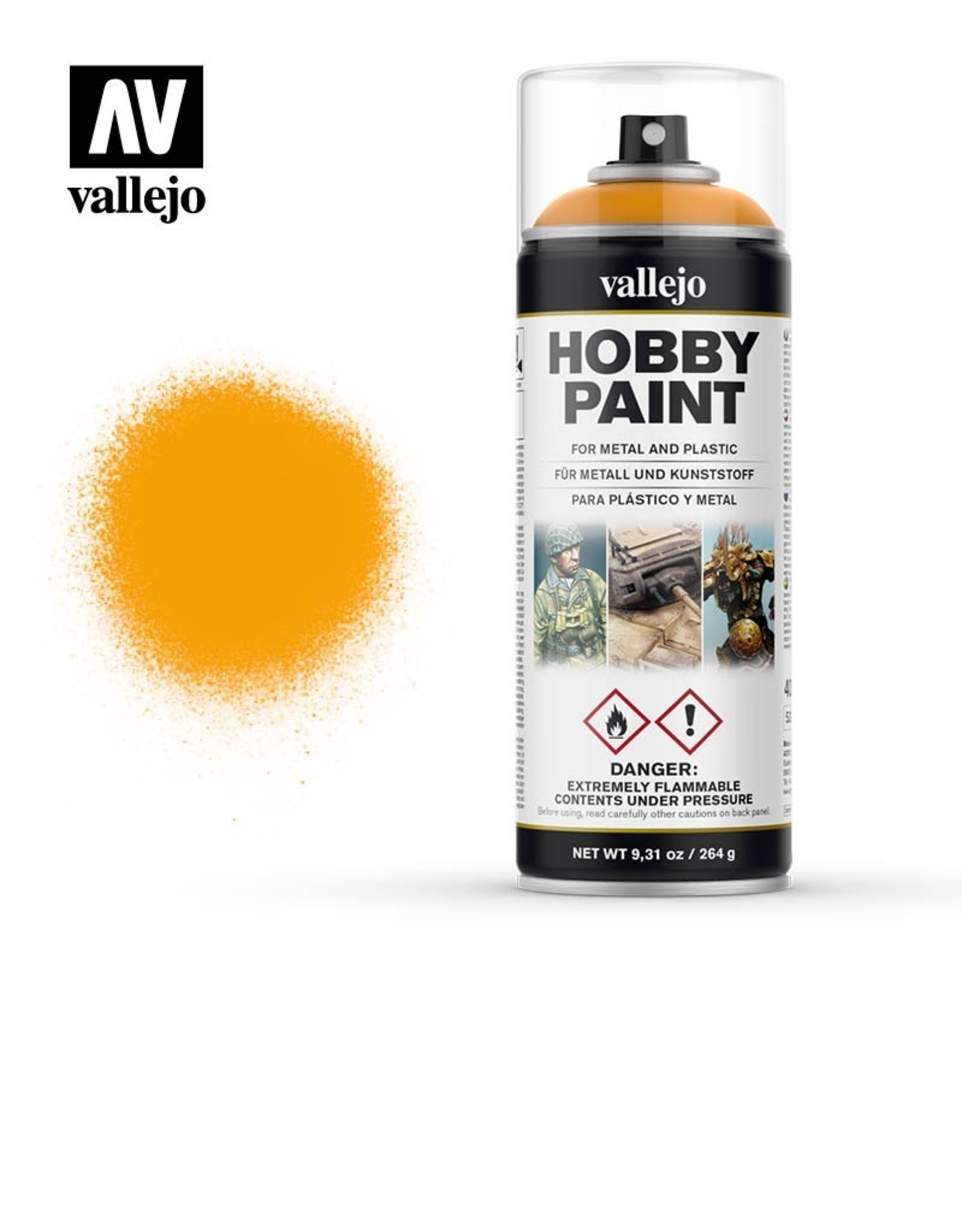 Vallejo Sun Yellow spray paint