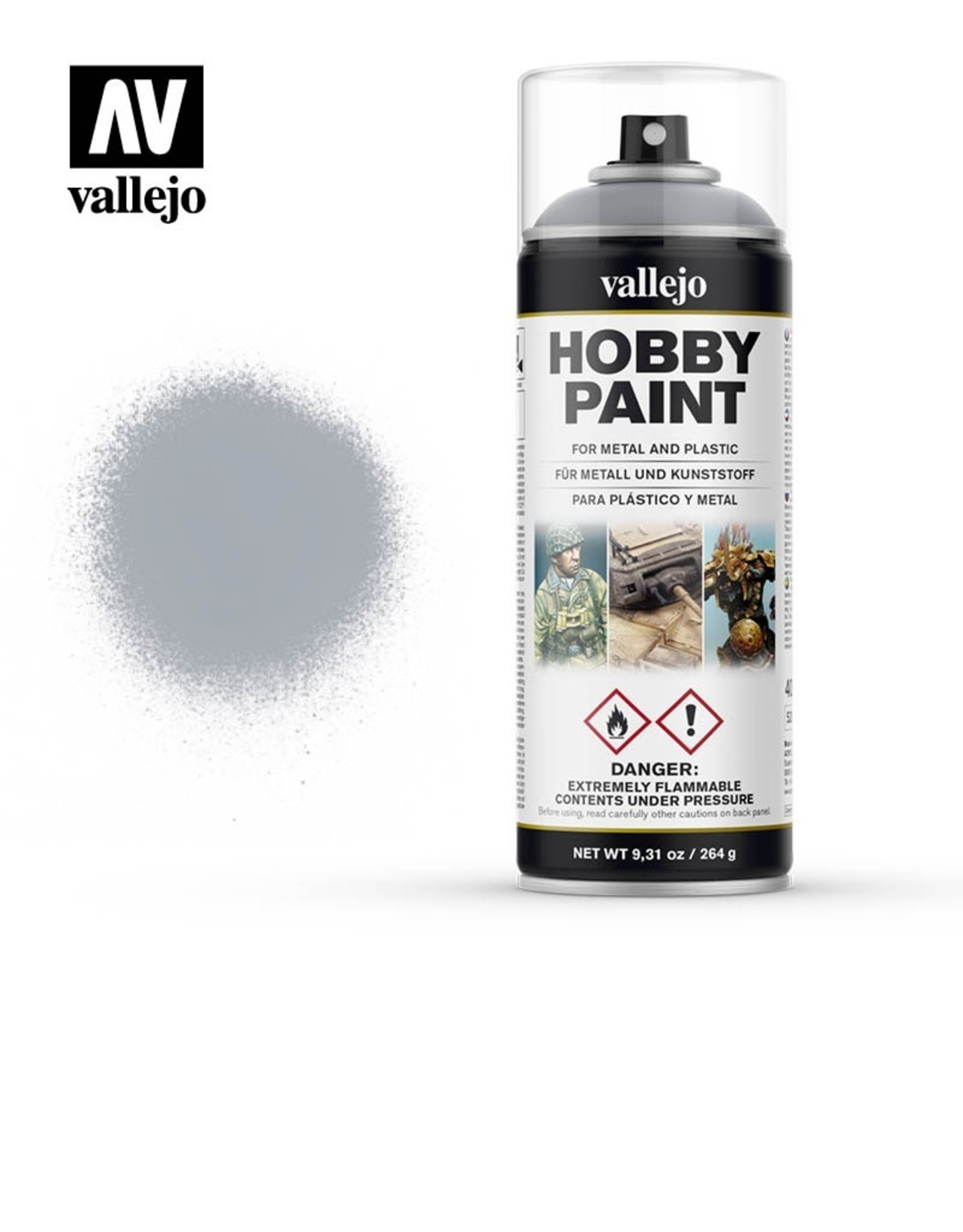 Vallejo Silver spray paint
