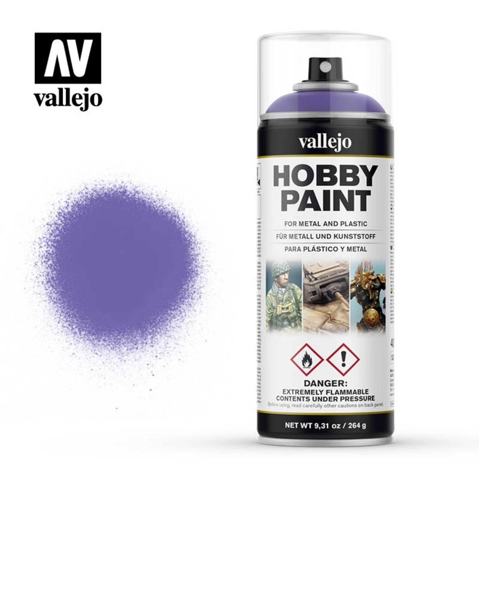 Vallejo Alien Purple spray paint