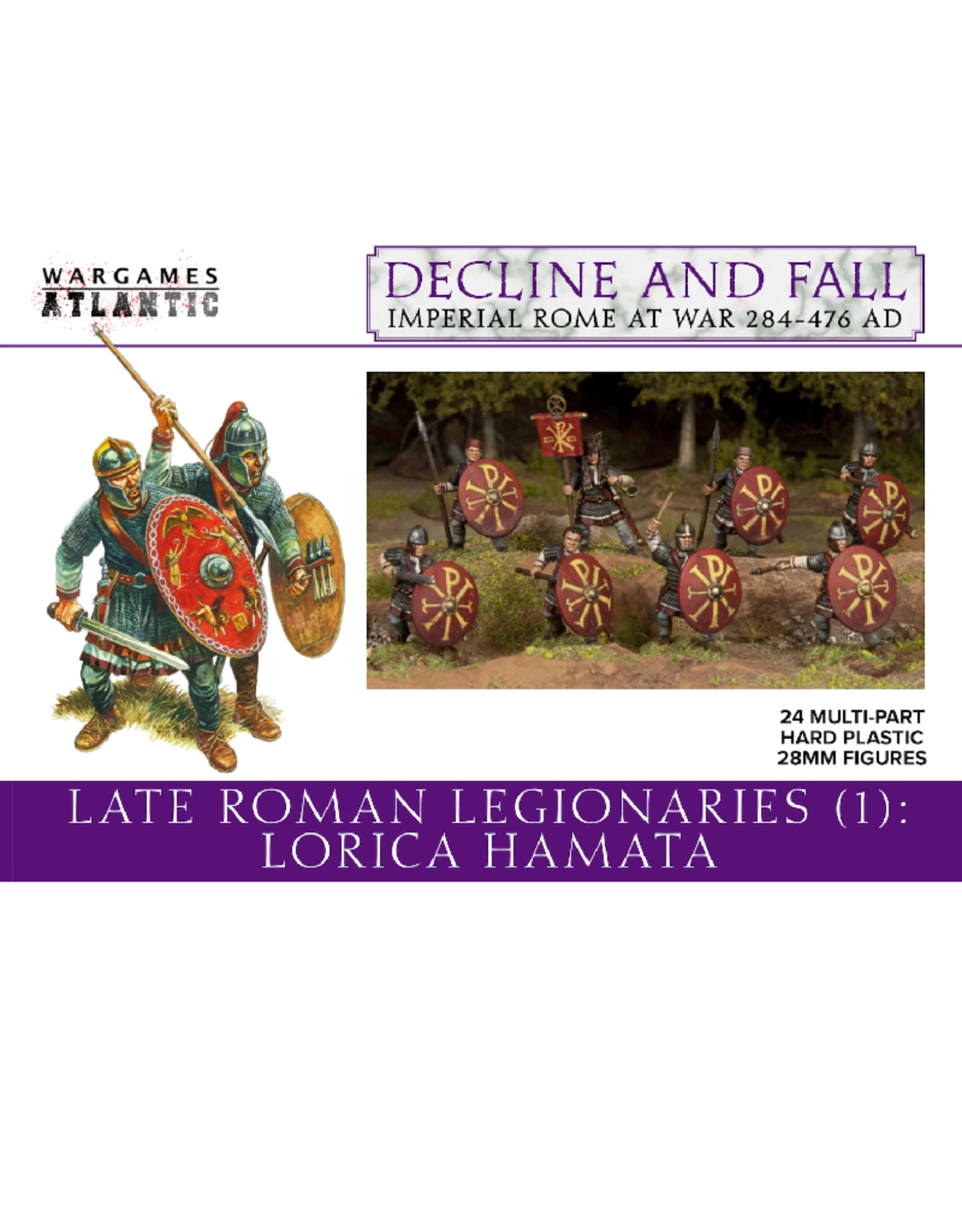 Wargames Atlantic Late Roman Legionaries (Lorica Hamata)