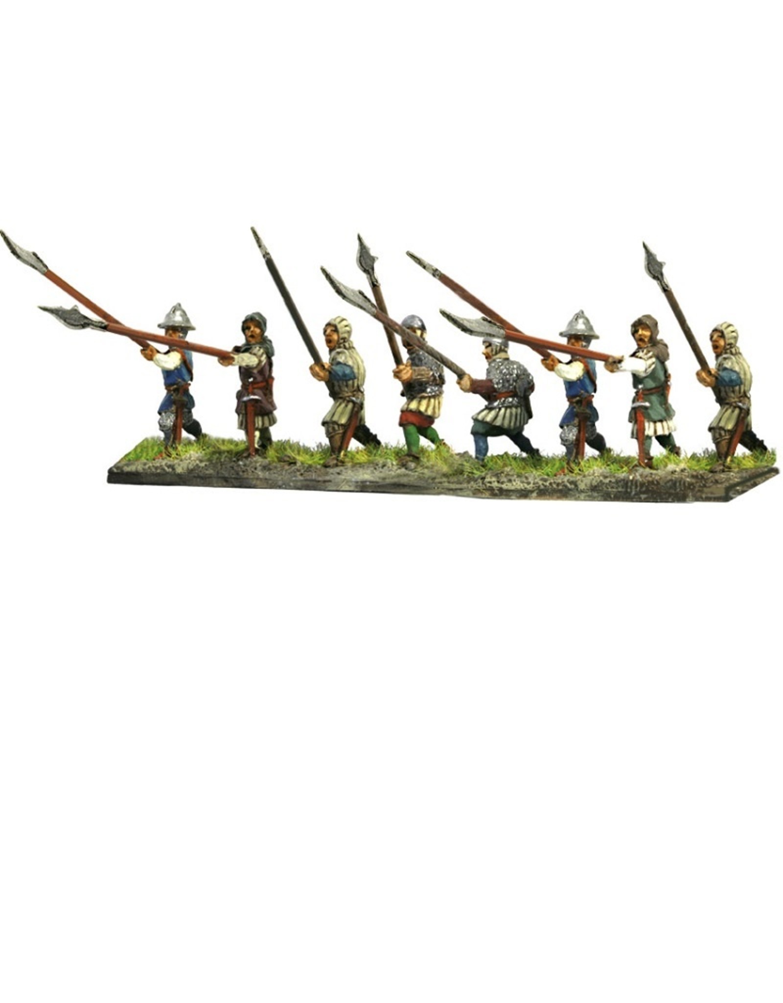 Mirliton C13 - Infantry attacking with polearms