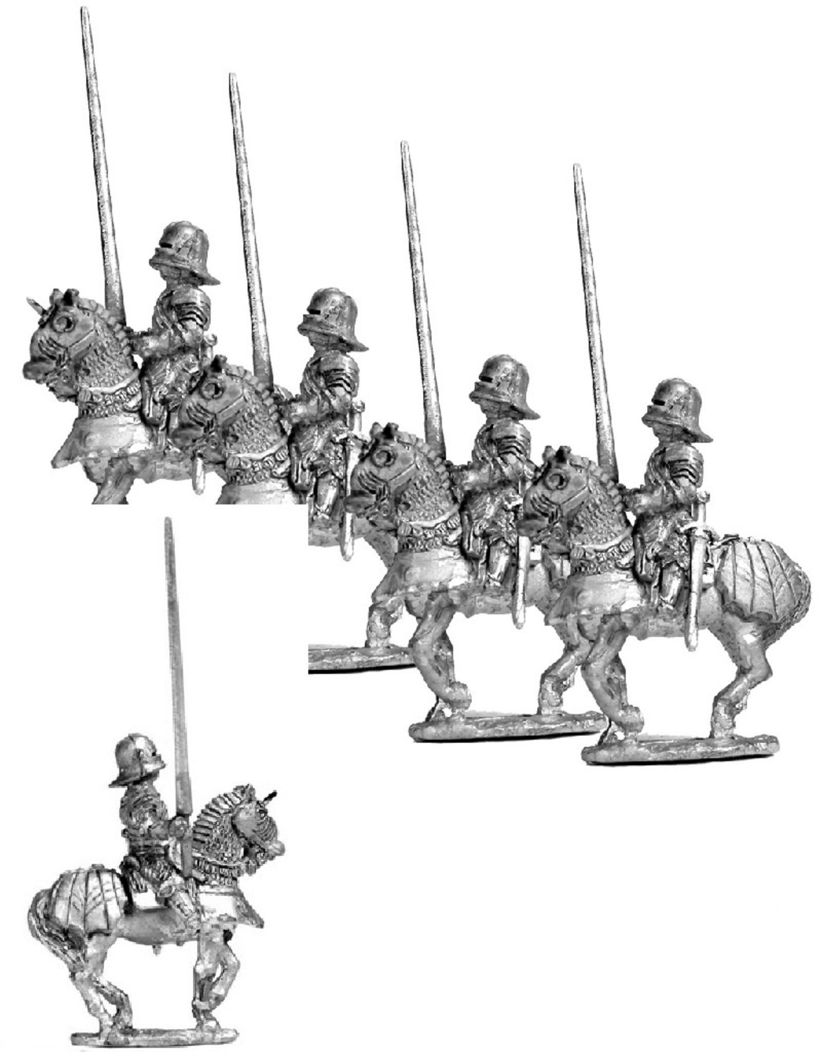Mirliton CC24 - Knights in Maximilian armour walking