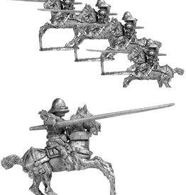 Mirliton CC25 - Knights in Italian armour & sallet charging