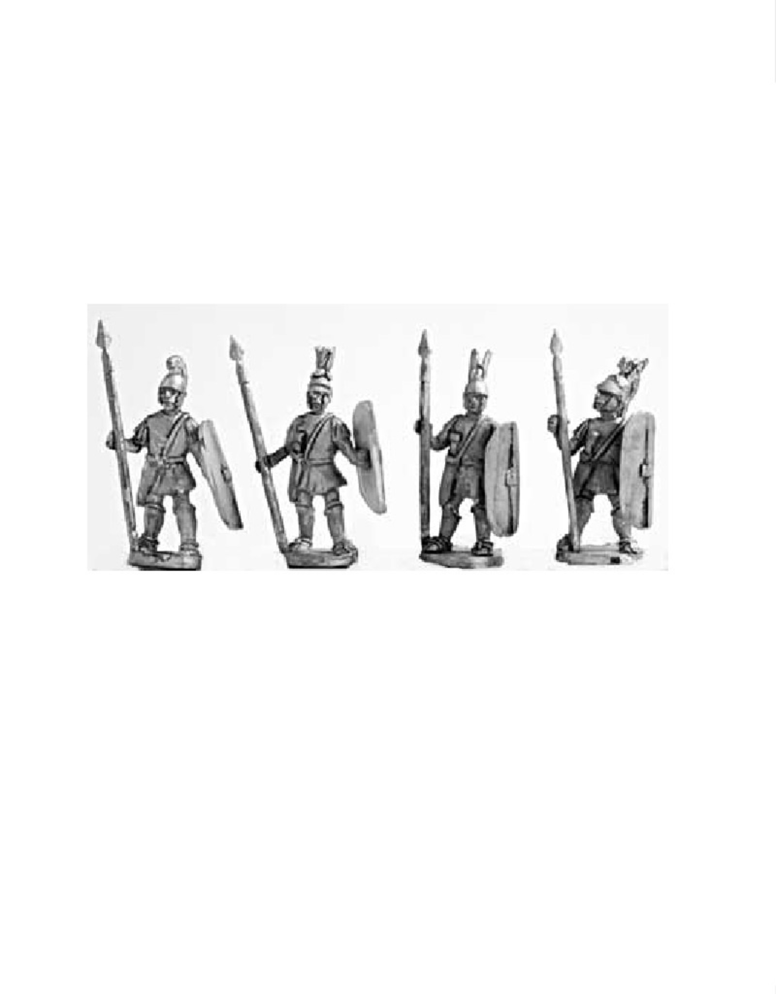 Mirliton RM03 - Early Roman Class II spearmen, standing