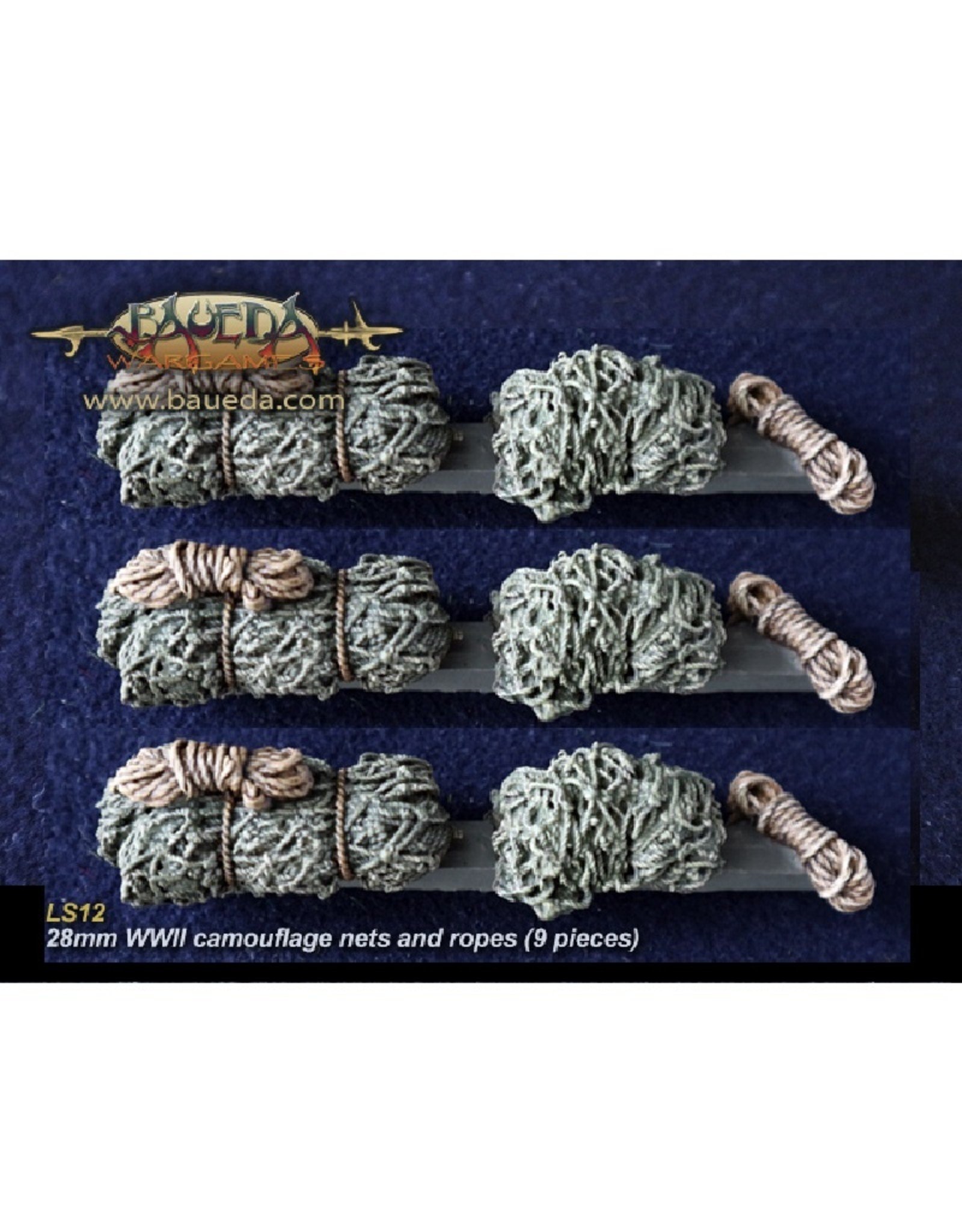 Baueda Camouflage nets and ropes (28mm)