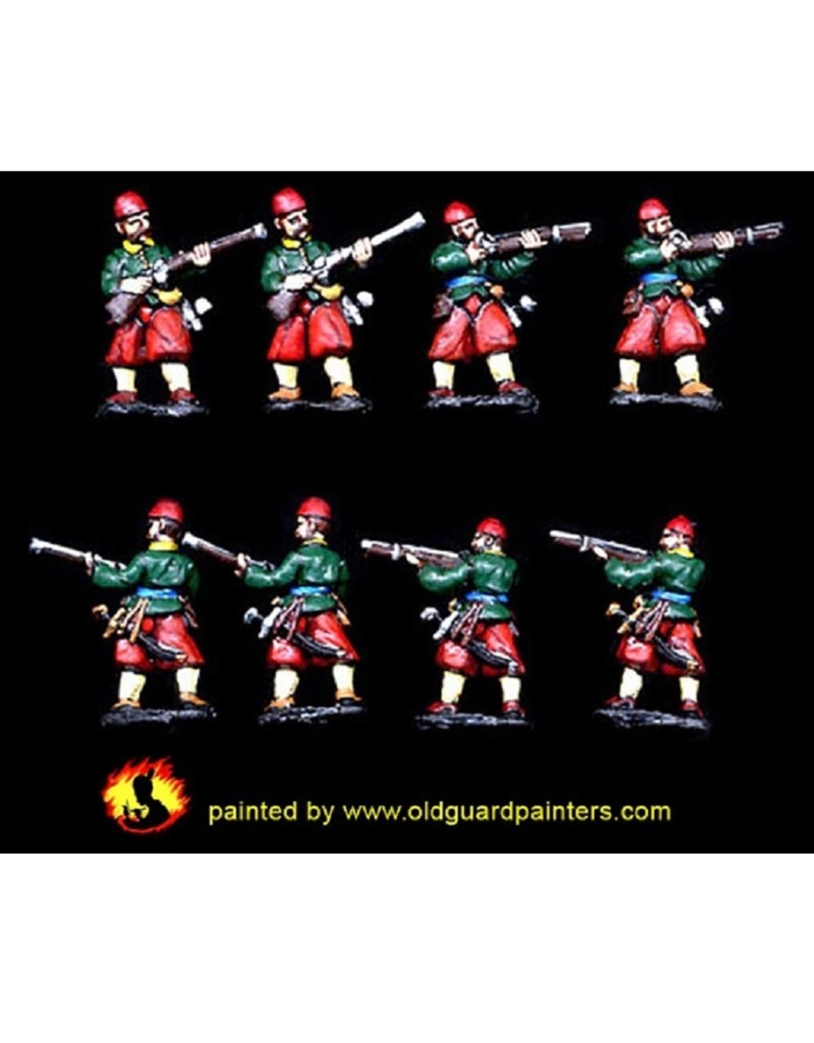 Venexia OT23 - Janissaries with muskets (campaign dress)