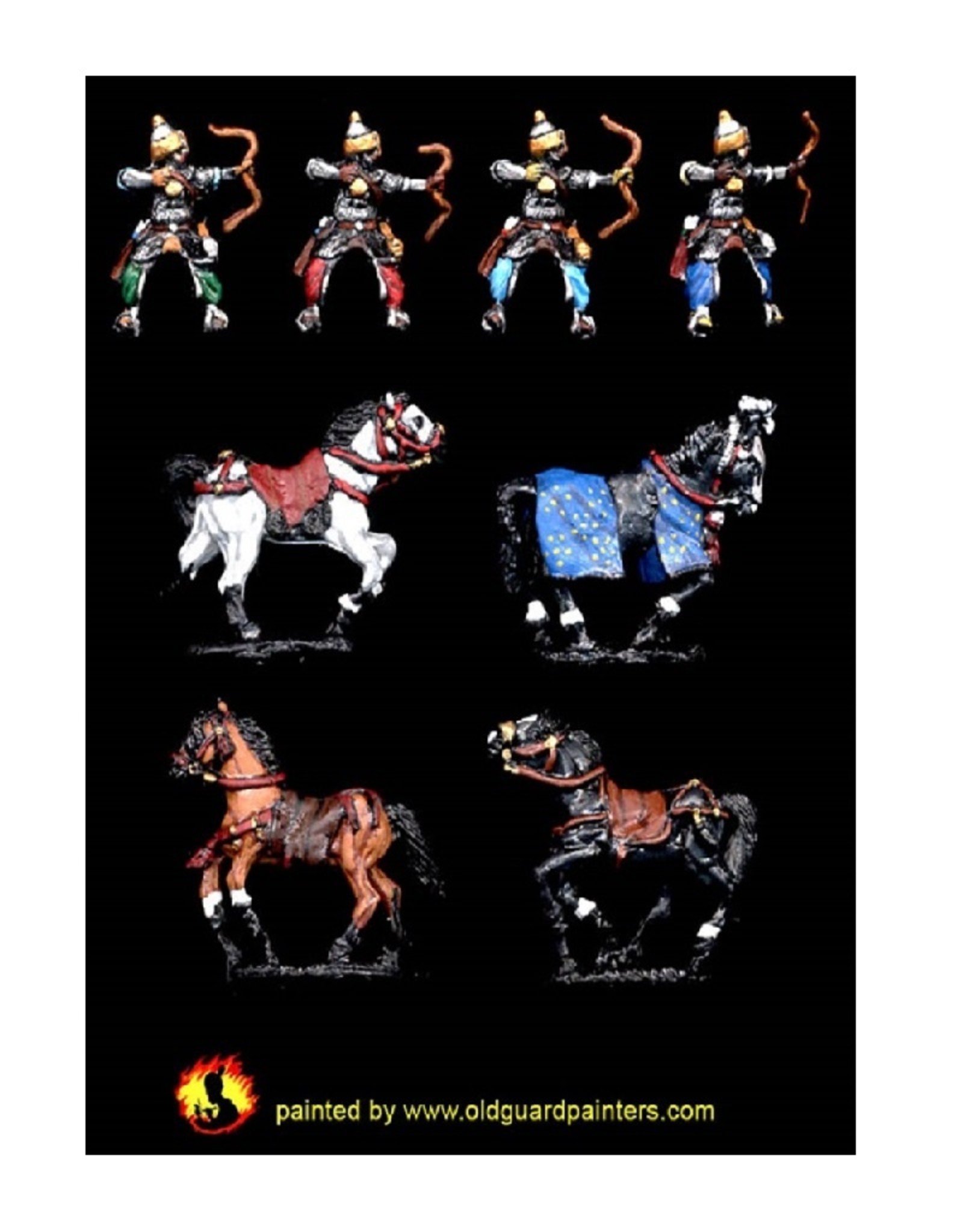 Venexia OT06 - Mounted heavy archers with unbarded horses