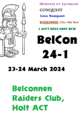 Olympian Games BelCon 24-1 entry ticket - Conquest (Sun only)