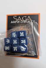 Studio Tomahawk SAGA dice:  Medieval (blue)