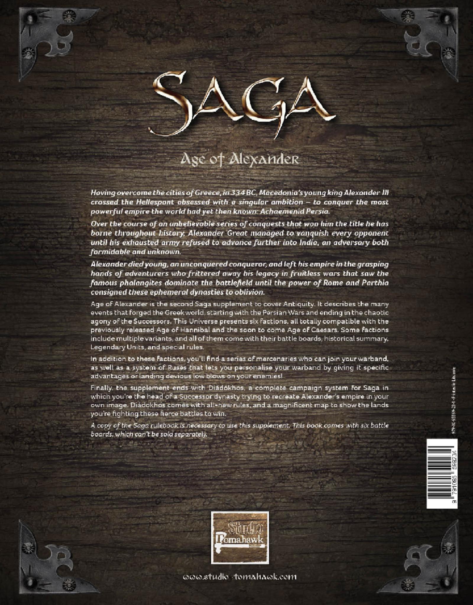 Studio Tomahawk Saga- Age of Alexander