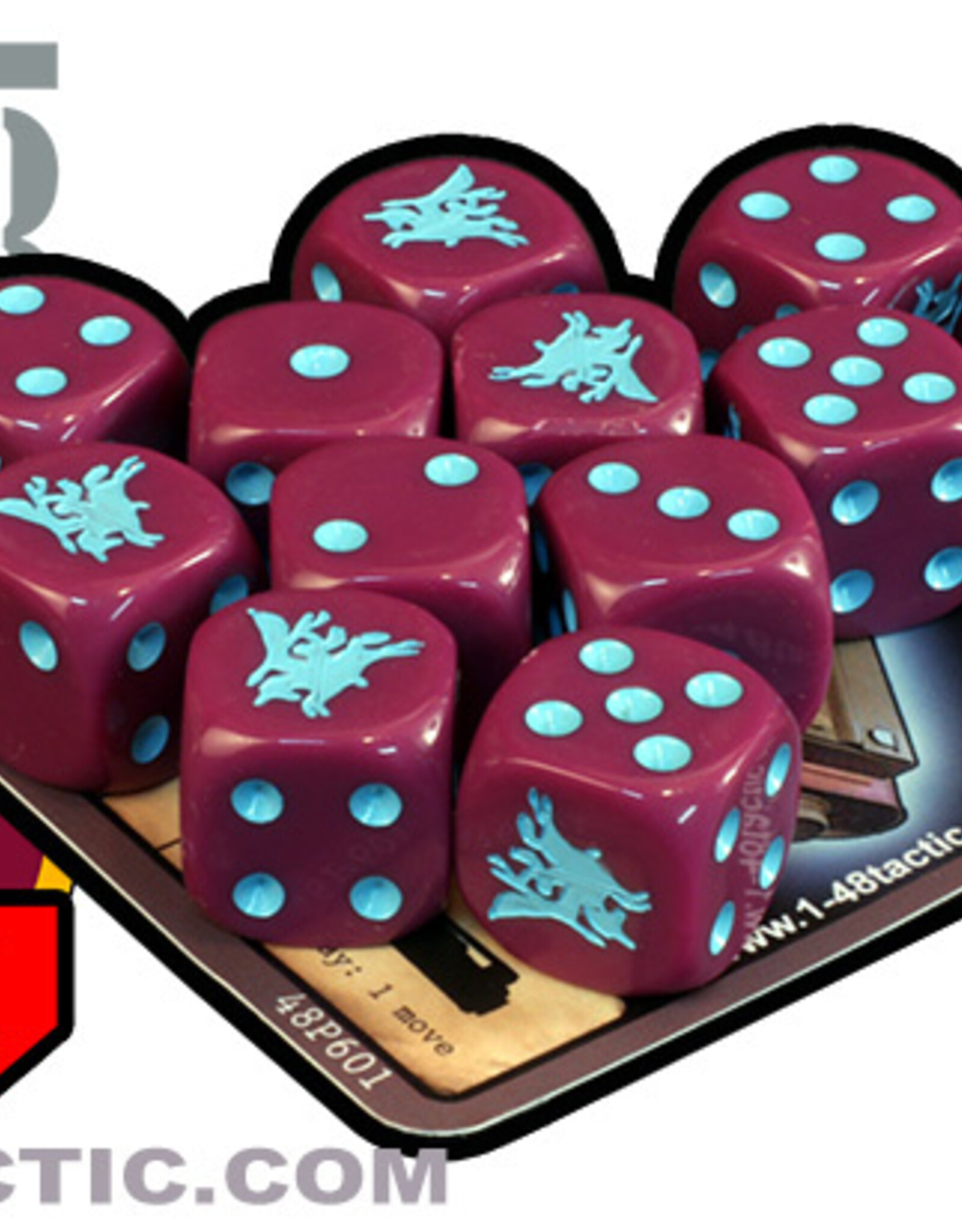 Baueda 12 British 1st Airborne faction dice