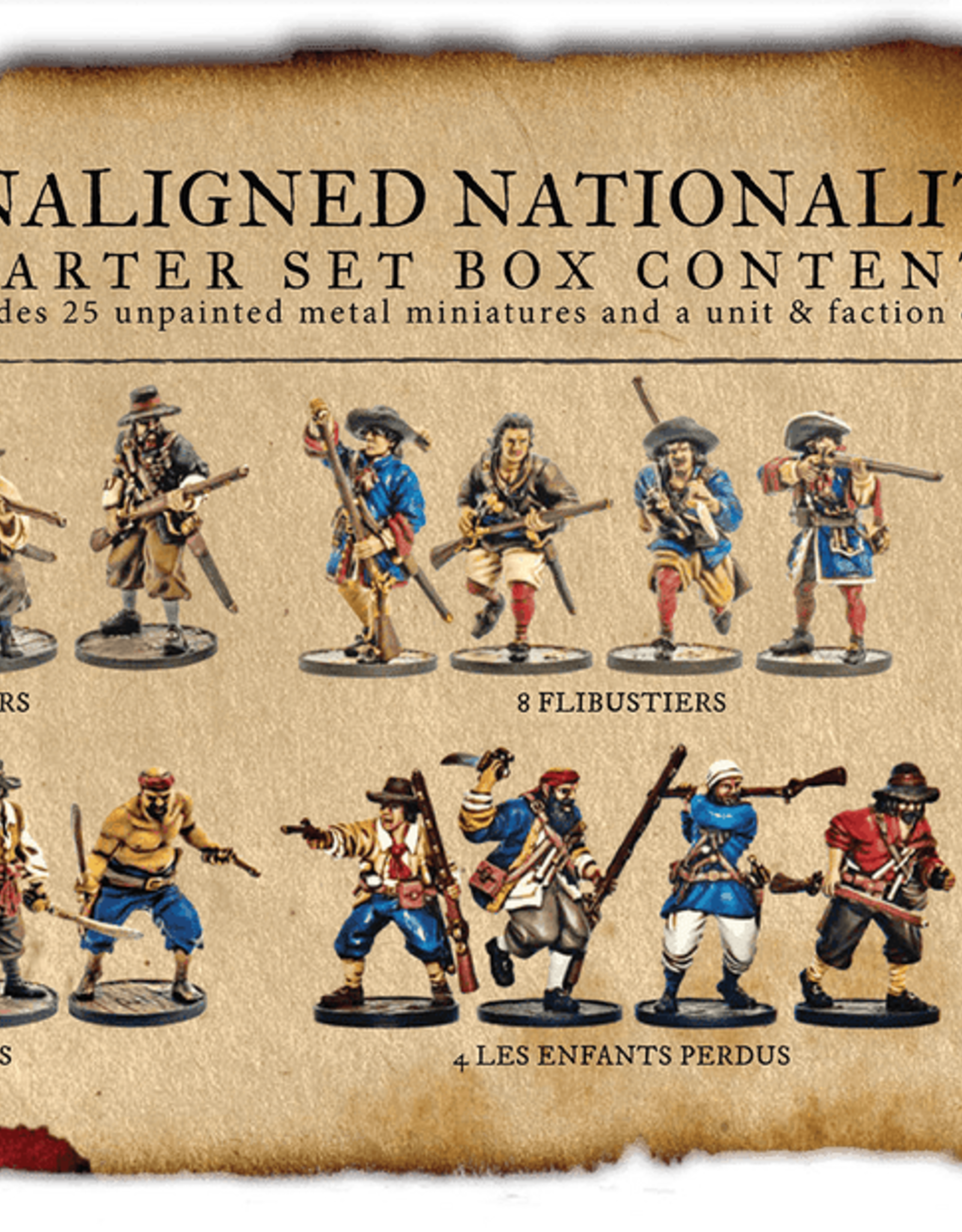 Firelock Games B&P Unaligned Nationality Starter Set