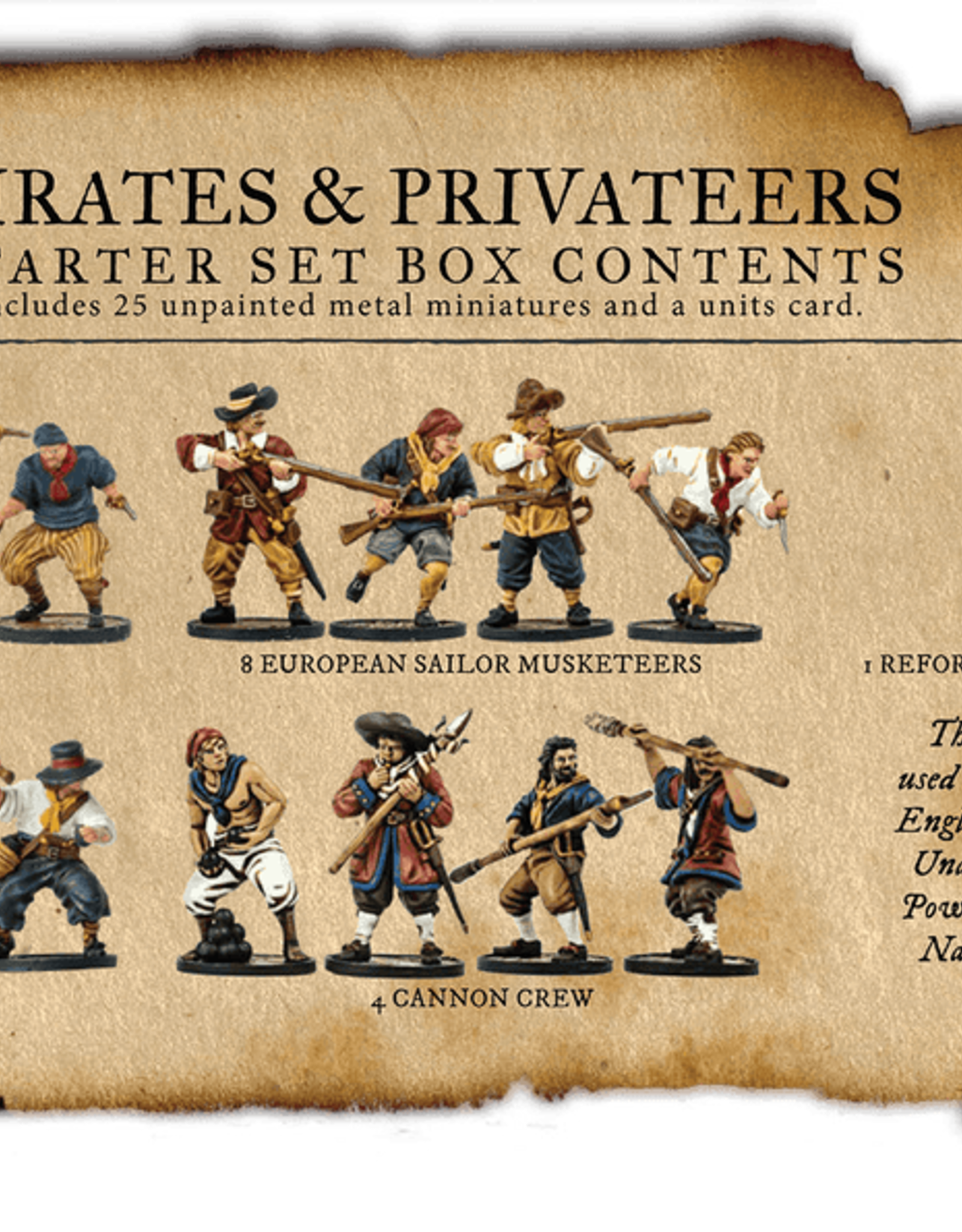Firelock Games B&P - Pirates & Privateers starter set