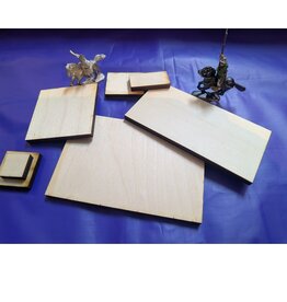 Olympian Games 6mm Plywood bases (rectangular)
