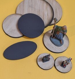 Olympian Games 2.6mm wood bases with MAGNET (round)
