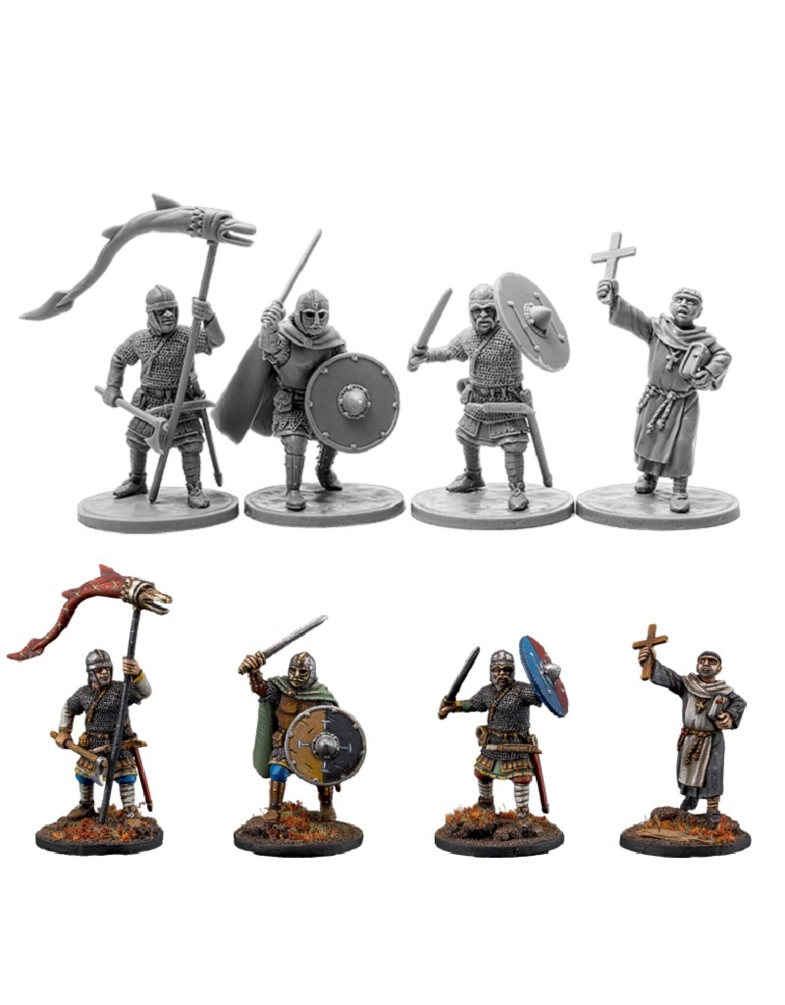 V&V Miniatures Anglo-Saxons:  Command
